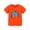 Orange, variant on WOLLED Baby Toddler Boys Short-Sleeve T-Shirt Kids Summer 100% Organic Cotton Tees Shirt Top for 2-8 Years Old