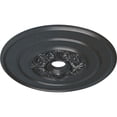 thumbnail image 3 of Ekena Millwork 26"OD x 3 1/8"ID x 1 1/2"P Traditional with Acanthus Leaves Ceiling Medallion (Fits Canopies up to 4 1/4"), Hand-Painted Pewter, 3 of 5