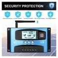 thumbnail image 5 of 100A 60A 40A 30A 12V/24V MPPT Solar Charge Controller W/LCD Display Dual USB And ,Simple and Convenient to Set, 5 of 5