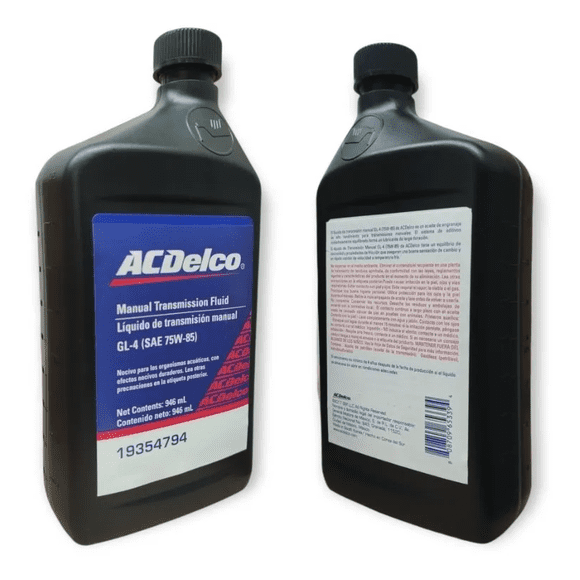 Aceite Transmisión Manual S A E 75w-85 Acdelco ACDelco Transmision Manual