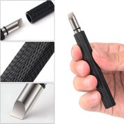 EXLEAF Golf Club Groove Sharpener and Cleaner, Re-Grooving Tool for Wedges and Irons, Backspin Enhancer