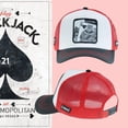 thumbnail image 2 of Gorra Trucker Capslab Unisex Parches Bordados Blk Jack, 2 of 5