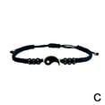 thumbnail image 6 of QHUDLV Couple Bracelets Set, Best Friend Bracelets for 2 Matching Yin Yang Adjustable Cord Bracelet Symbol Love for Relationship Boyfriend Girlfriend Valentines Gift, 6 of 9