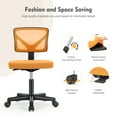 thumbnail image 3 of CONCETTA Mesh Task Chair with Padded Seat for Home Office, Orange, 3 of 8
