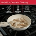 thumbnail image 3 of Home-Complete 8PC Nonstick Pots and Pans Set with Detachable Handle (Cream), 3 of 6