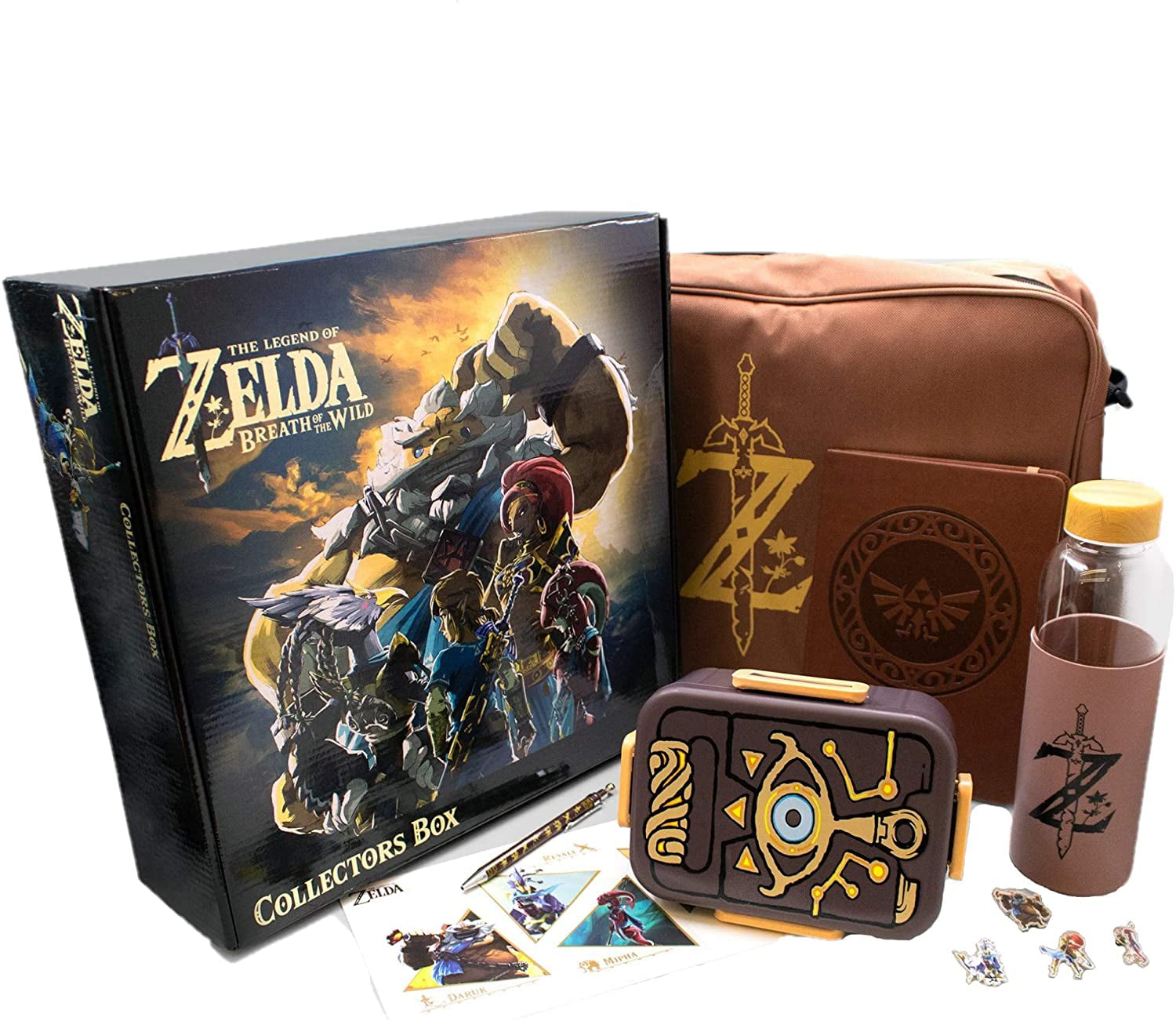 The Legend Of Zelda Breath Of The Wild Collectors Box Includes 7