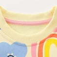 thumbnail image 6 of xaweyi Toddler Baby Girls Sweatshirts Crewneck Pullover Long Sleeve Shirts Tops Girl Fall Winter Clothes,Sizes 6-7 Years, 6 of 9