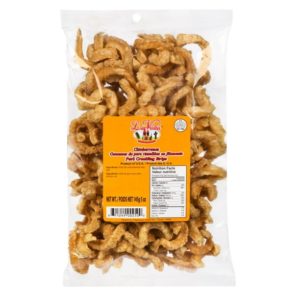 La Visita Pork Crackling Strips, 145 g