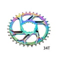 thumbnail image 3 of Soidarity Platos y bielas de bicicleta de montaña de Metal, bandeja de un solo disco para montar en bicicleta al aire libre, modificación de reparación, Ciclismo 34T Soidarity OD028067-02, 3 of 6