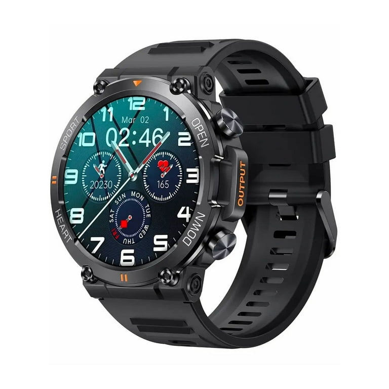 Mens watch with step on sale counter