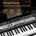 thumbnail image 3 of Alkmaar, 61-Key Portable Keyboard (BST8602), 3 of 9