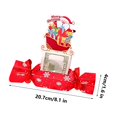 thumbnail image 3 of Decoraciones navideñas Dulces navideños Bolsa de dinero sorpresa navideña Caja de regalo de dinero sorpresa navideña Clip de efectivo navideño Juego de bolsas de dinero rectangulares para fiesta navid, 3 of 5