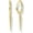 Gold Tone : Hoop with Dangle Spike, variant on Women's Hoop Earrings 18K Gold Plated Silver Dangle Hoop Earrings with Charms Cross, Spike, Moon, Star, Paperclip Link Earrings Convertible Link Earrings Hypoallergenic