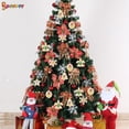 thumbnail image 6 of Spencer Christmas Wooden Ornaments, 40 PCS Christmas Crafts 4 Style Natural Wood Slices for Kids Christmas Ornaments DIY Crafts, 6 of 9