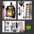 thumbnail image 5 of GATOR MAGNETICS Mega Open Storage Hook: 4.5in. Black, The Ultimate Workshop & Garage Storage Systems, Heavy Duty Magnetic Hooks, Sturdy Tool Storage Solutions, 45lb Hold, for All Steel Surfaces, 5 of 9