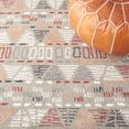 thumbnail image 6 of Safavieh Pyramid Kiersten Geometric Area Rug, Gray/Ivory/Rust, 8' x 10', 6 of 11