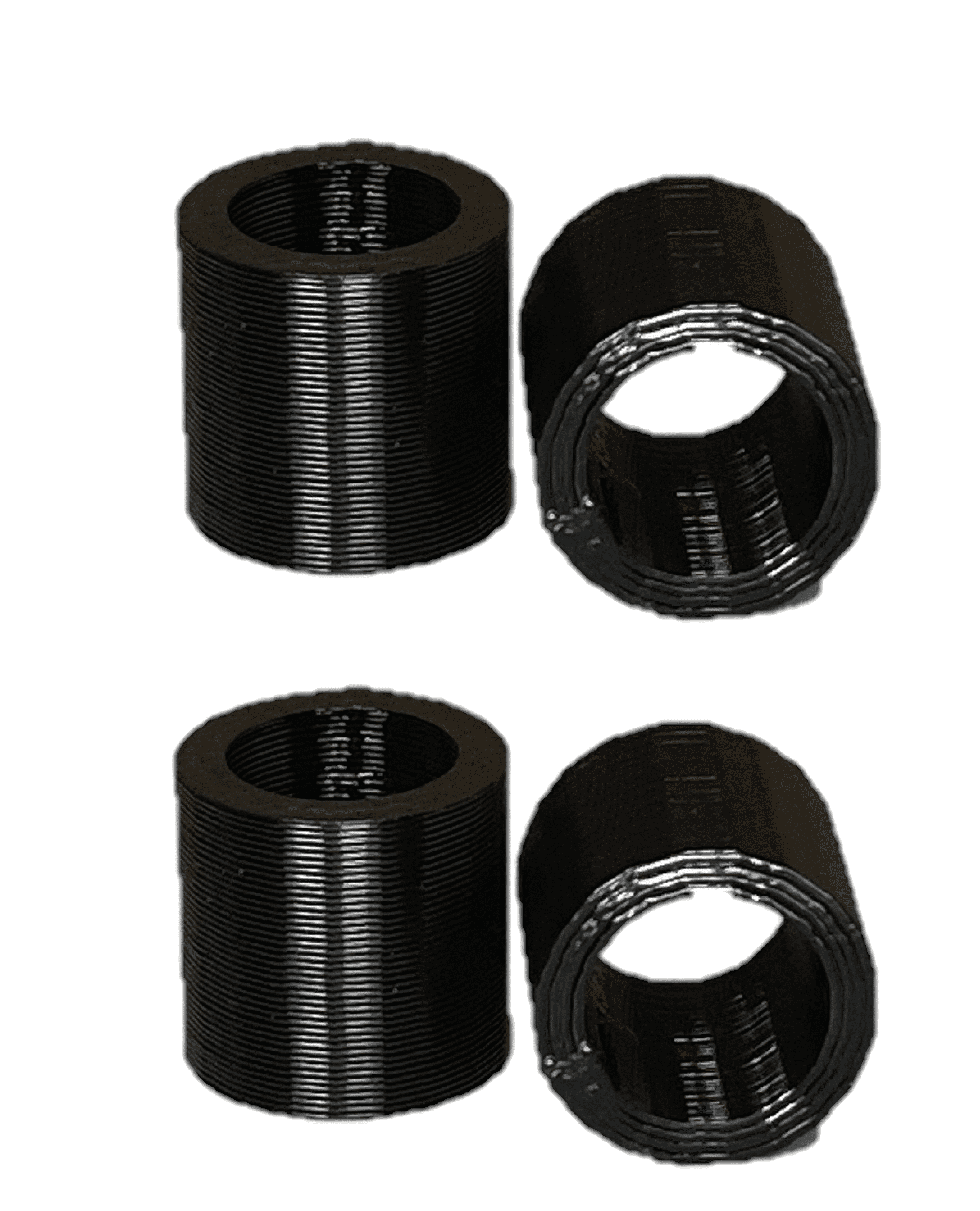 Cricut Explore Air 1 and 2 Rubber Roller Replacement Set Black