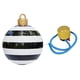 thumbnail image 1 of Bola inflable navideña, decoraciones navideñas, accesorios de decoración para exteriores, inflables Rayas Blancas Negras, 1 of 9