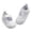 hwj# White45, variant on Huowey Toddler Baby Sneakers Hook And Loop Solid Color Soft Leather Spring Walking Shoes Floor Sports Flat Soles Non- Lightweight Comfortable Casual Footwear Dailywear,White,12-18 Months