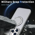 thumbnail image 4 of ELEHOLD for iPhone 15 Matte Magnetic Case Compatible with Mag Safe with 360° Rotation Invisible Metal Ring Kickstand Military Grade Drop Protection Shockproof Back Cover for iPhone 15,Blue, 4 of 6
