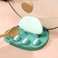 thumbnail image 3 of Wall mounted pot lid holder pot lid organizer Punch Free Wall Mounted Pot Lid Holder Multi Purpose Wall Mounted Pot Lid Shelf Rack for Spoon ChopsticksGreen ANGGREK Otros, 3 of 5