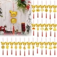 thumbnail image 5 of Wall Hangs Decor,2026 Pendant Decoration Chinese New Year Decoration Decorative Hanging Tassel Ornaments For Fortune Wealth Success Home Kitchen Bonsai Tree Car Decor(Horse)(Gold,11.81x1.97"), 5 of 5