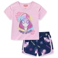 thumbnail image 2 of Marvel Spider-Gwen Ghost Spider Short Sleeve T-Shirt and Shorts Set (Girls), 2 Piece Set, Sizes 4-10, 2 of 8