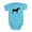 Turquoise, variant on CafePress - Draft Horse - Cute Infant Bodysuit Baby Romper - Size Newborn - 24 Months