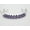 Purple, variant on 2PCS One Step Fake Braces with Fashion Power Chain Metal Bracket and Wire - Easy Stall for Orthodontist Dental Student Practice (Pink)