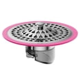 thumbnail image 1 of Universal Bathroom Floor Drain Shower Drainage Modern Bathroom Floor Drain Quick Drainage not Backflow Shower Trap sapphire blue, 1 of 5