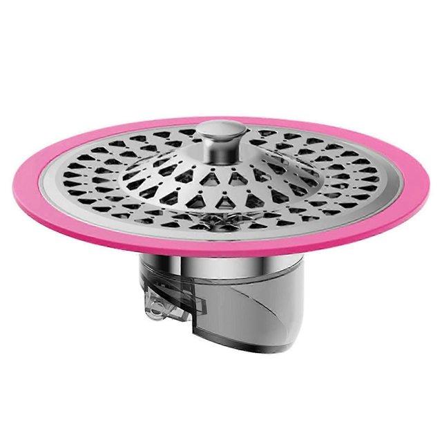 Universal Bathroom Floor Drain Shower Drainage Modern Bathroom Floor Drain Quick Drainage not Backflow Shower Trap sapphire blue