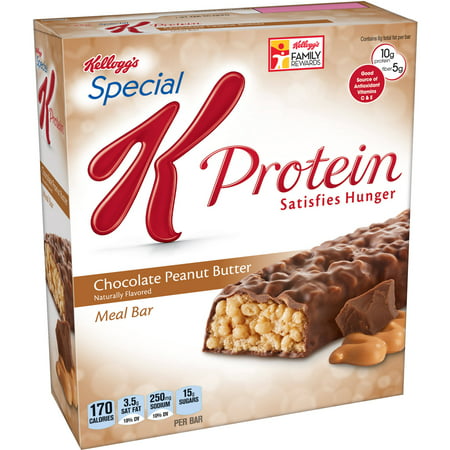 Kellogg's Special K protéines PB Chocolat Bar repas 1,59 oz 6ct, (6 Pack)