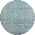 thumbnail image 2 of Addison Rugs Mayfield Premium Machine Washable Transitional Border Sky Round Rug, 8' x 8', 2 of 6