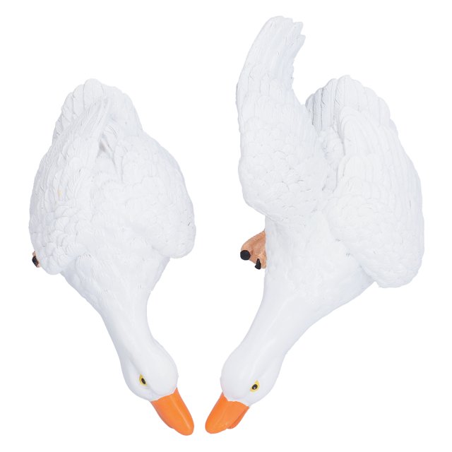 Adornos de pato, decoraciones de bonsái de pato de resina, adornos de resina de pato, artesanías de resina, resultados impresionantes