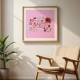 thumbnail image 5 of Dollhouse inventory /  pink - Photography Whimsical Vintage Pastel Oak Framed Wall Art Print 12 x 12 inches, 5 of 8