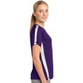 thumbnail image 4 of Sport-Tek Tee-Shirt Colorblock Posicharge Competitor. Lst351 TG Vert Forêt/blanc, 4 of 5