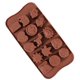 thumbnail image 3 of Moldes para chocolate desmontables, juego de 5 paquetes de moldes para barras energéticas y proteínas de silicona antiadherentes de calidad alimentaria, cinco patrones de flores, 3 of 5