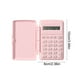 thumbnail image 3 of Calculator Small And Portable Student Use 8 Bit Flip Top Palm Sized Calculator In Macaron Color Scheme, 3 of 6