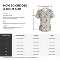 thumbnail image 4 of Honeii Funny Cat White Print Women's Classic V-Neck T-Shirt,Womens Fashion Tops,Stylish Everyday Top for Women, Casual Summer Spring Outfits Clothes-Small, 4 of 5