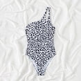 thumbnail image 6 of Ydojg Women's Onepiece Swimsuits Tummy Control High Waisted Bathing Suit Leopard Print Wrap Tie Back Monokini Front Cross Swimwear Summer Beach 1 Piece Swimsuit Khaki S, 6 of 7