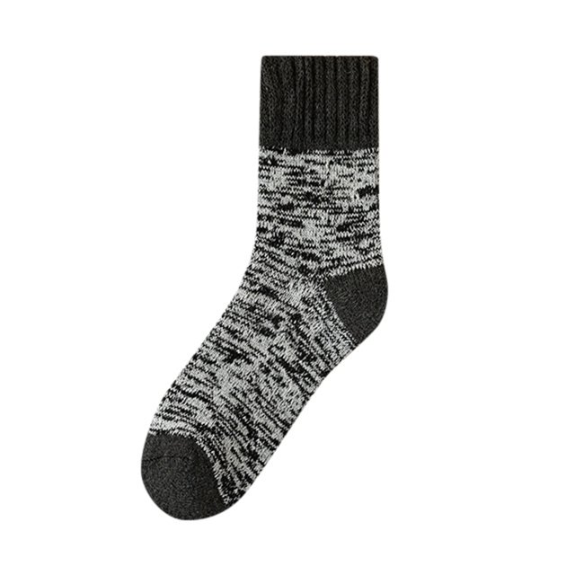 Dsscvnef Socks Women's Mid Tube Socks with Mixed Loop and Pile Reinforced Rabbit Wool Socks Girl 10 Pack Dress Socks