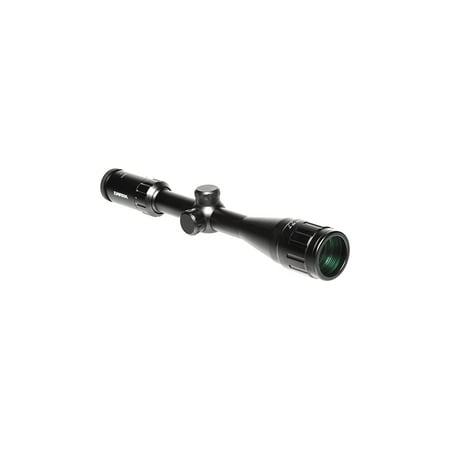 RifleScope, Barra H20 4-12x40 BDC Reticle Capped Turrets for Hunting Shooting Precision Deer Hog Venison (Best Rifle For Hog Hunting Texas)