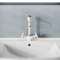thumbnail image 2 of Kitchen Faucet Bathroom Sink Tap Vintage White Cross 2 Handles Single Hole | Renovators Supply, 2 of 3