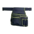 thumbnail image 3 of Cinturón Bolsa Impermeable Multifuncional Durable Cola Titular de la cintura de electricista borde verde, 3 of 8