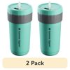 (2 pack) Tommee Tippee 3-in-1 Insulated Toddler Convertible Cup, 18m+, 10oz, Spill-Proof, Green, 1 Pack