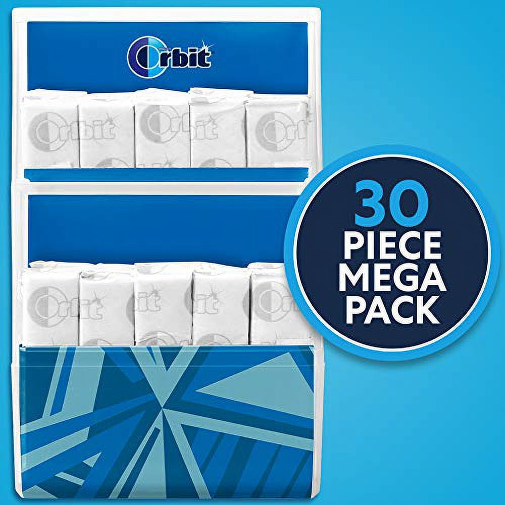 Orbit Peppermint Sugar Free Chewing Gum, 30Piece Pack Of 6, 32.1 Ounce (Pack Of 5)