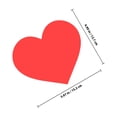thumbnail image 2 of WEUVEB 90Ud Decoraciones De Papel En Formato Corazón Para Carteles Y Ambientes Creativos, 2 of 7
