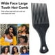 thumbnail image 1 of Peine de dientes anchos para hombres perfecto para tipos de cabello rizado y rizado, 1 of 7