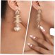 thumbnail image 5 of unbranded 1Par Pendientes Colgantes Dorados Elegantes Para Mujer Estilo Hueso De Únicos Y Modernos, 5 of 7