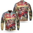 thumbnail image 3 of Be My Valentine's Bulldog Truck Full of Love Flower Balloon All Over Print 3D Baseball Jacket Dog Lover Gifts Idea Bomber Jacket Softball - 02029, 3 of 6